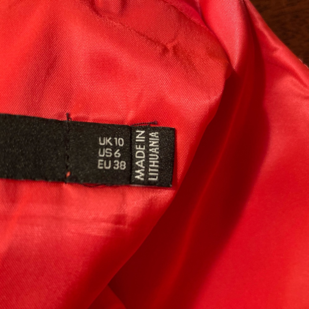 Karen Millen hot pink dress